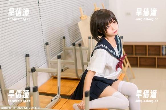 喵糖映画深蓝JK制服，作品中的每个细节，让我忍不住给个赞！