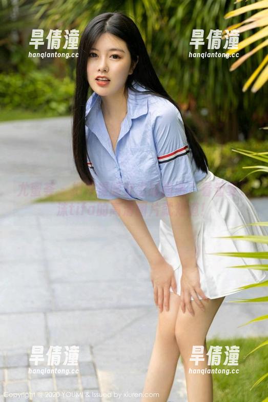 尤蜜荟 - 把体操服穿出时尚感？看看夏沫沫tifa的高清图片就知道！