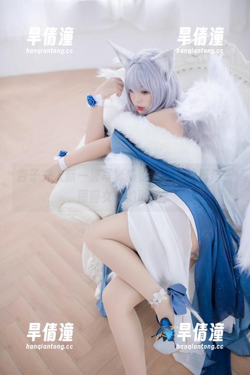 杏子夫人新一波写真集更新，谁能抵挡玉藻前女仆的诱惑？